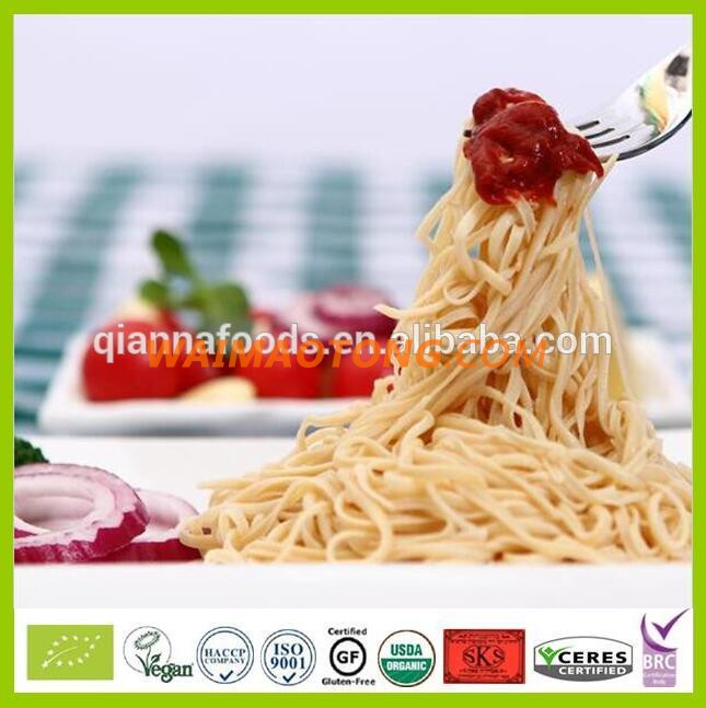 Pure natural pollution-free organic yellow bean flour spaghetti