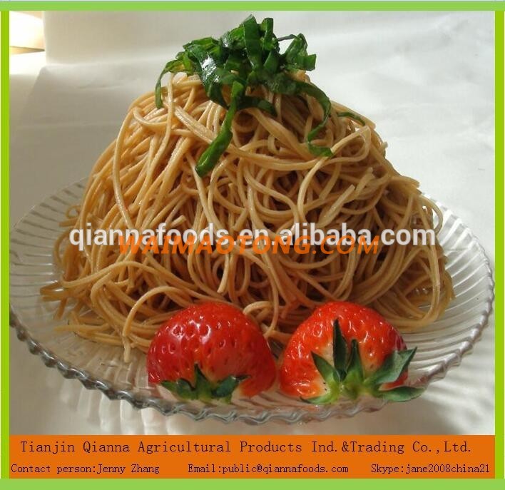 Pure natural pollution-free organic yellow bean flour spaghetti