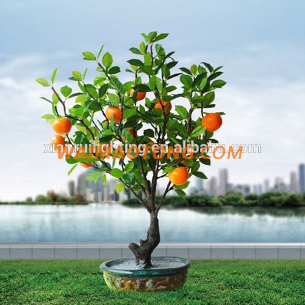 Holiday decorate China manufacturer led fruit bonsai plants for sale