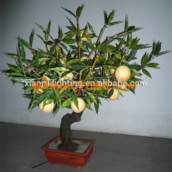 Holiday decorate China manufacturer led fruit bonsai plants for sale