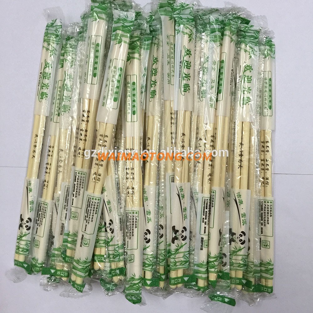 Sell Best~ disposable bamboo product High Quality Round Bamboo Chopsticks for sushi chopsticks with logo,custom-made wrapped