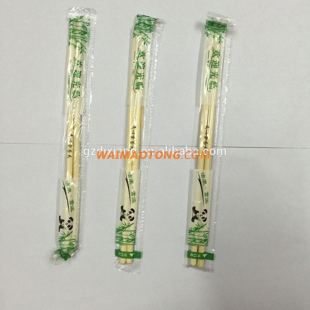 Sell Best~ disposable bamboo product High Quality Round Bamboo Chopsticks for sushi chopsticks with logo,custom-made wrapped