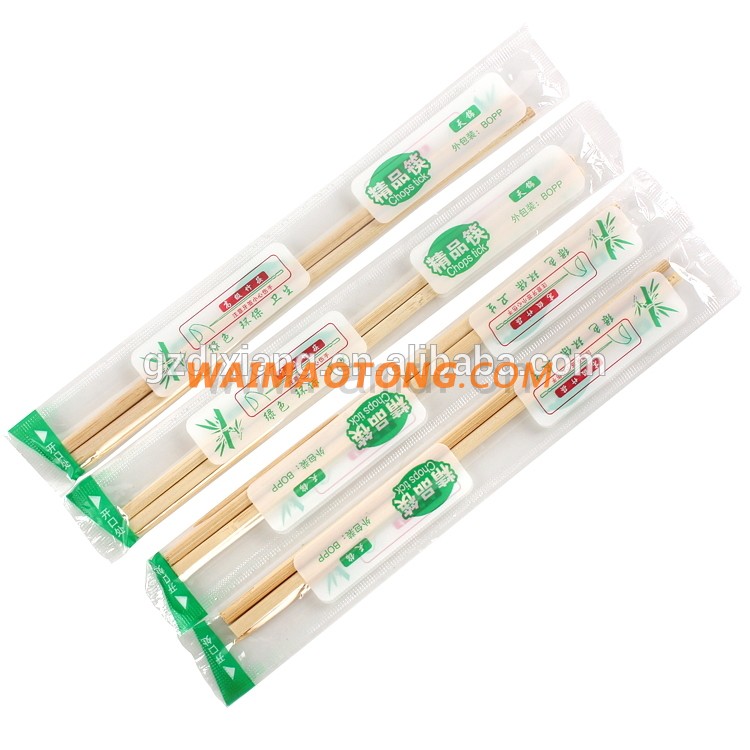 Sell Best~ disposable bamboo product High Quality Round Bamboo Chopsticks for sushi chopsticks with logo,custom-made wrapped