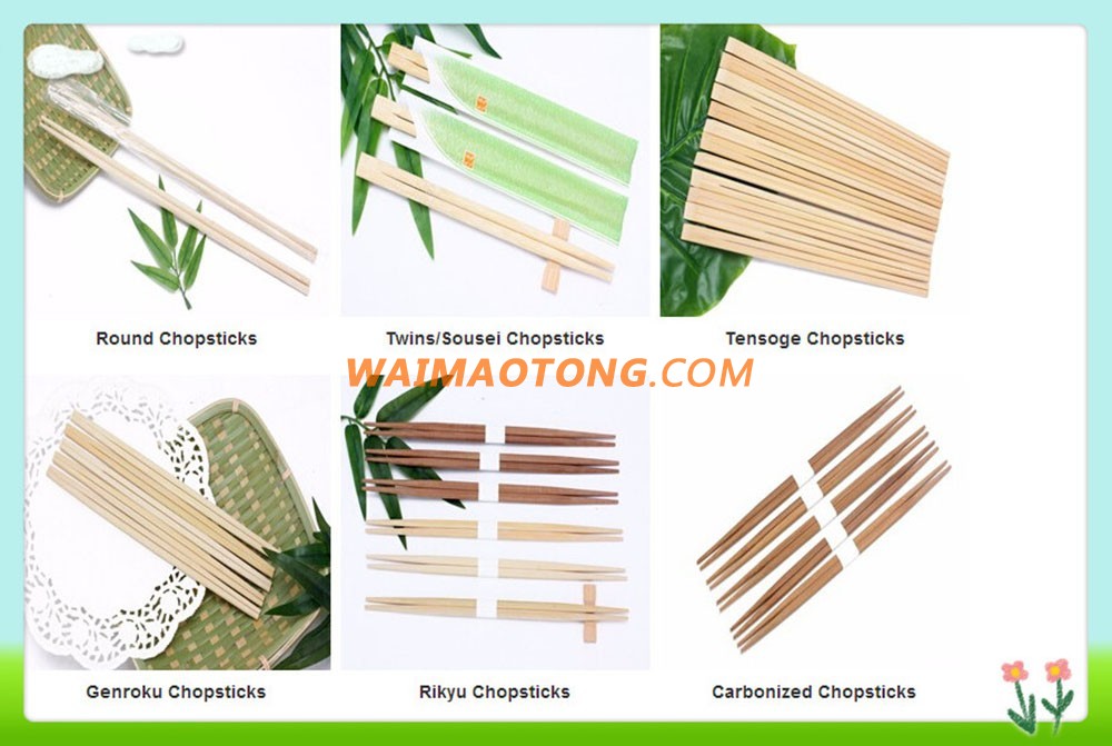 Sell Best~ disposable bamboo product High Quality Round Bamboo Chopsticks for sushi chopsticks with logo,custom-made wrapped