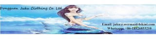 Newest Designs Kids Christmas Theme Printed Mermaid Tail Dress Swimwear_Sell