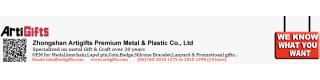 ZHONGSHAN ARTIGIFTS PREMIUM METAL & PLASTIC CO., LTD.