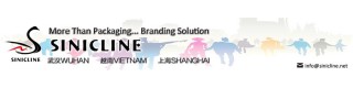 Sinicline customized white logo printed tape black ribbon for packaging_Product