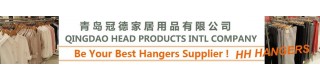 Wholesale custom hangers plastic white top hanger and pant hanger set_Sell