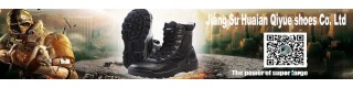 Cheap price army military black leather combat tactical boots with zipper_Product