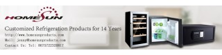 24 bottles dual zone thermoelectric wine cooler_Sell