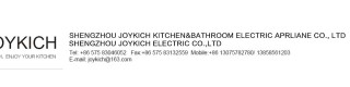 SHENGZHOU JOYKICH ELECTRIC CO., LTD.