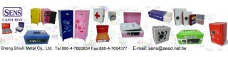 Mini locker with flower painting_Product