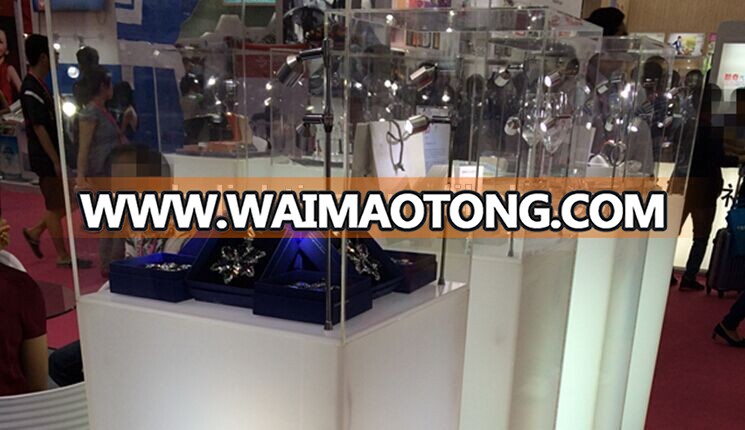 New design jewelry display case led lights 3w standing jewelry display showcase led light lights