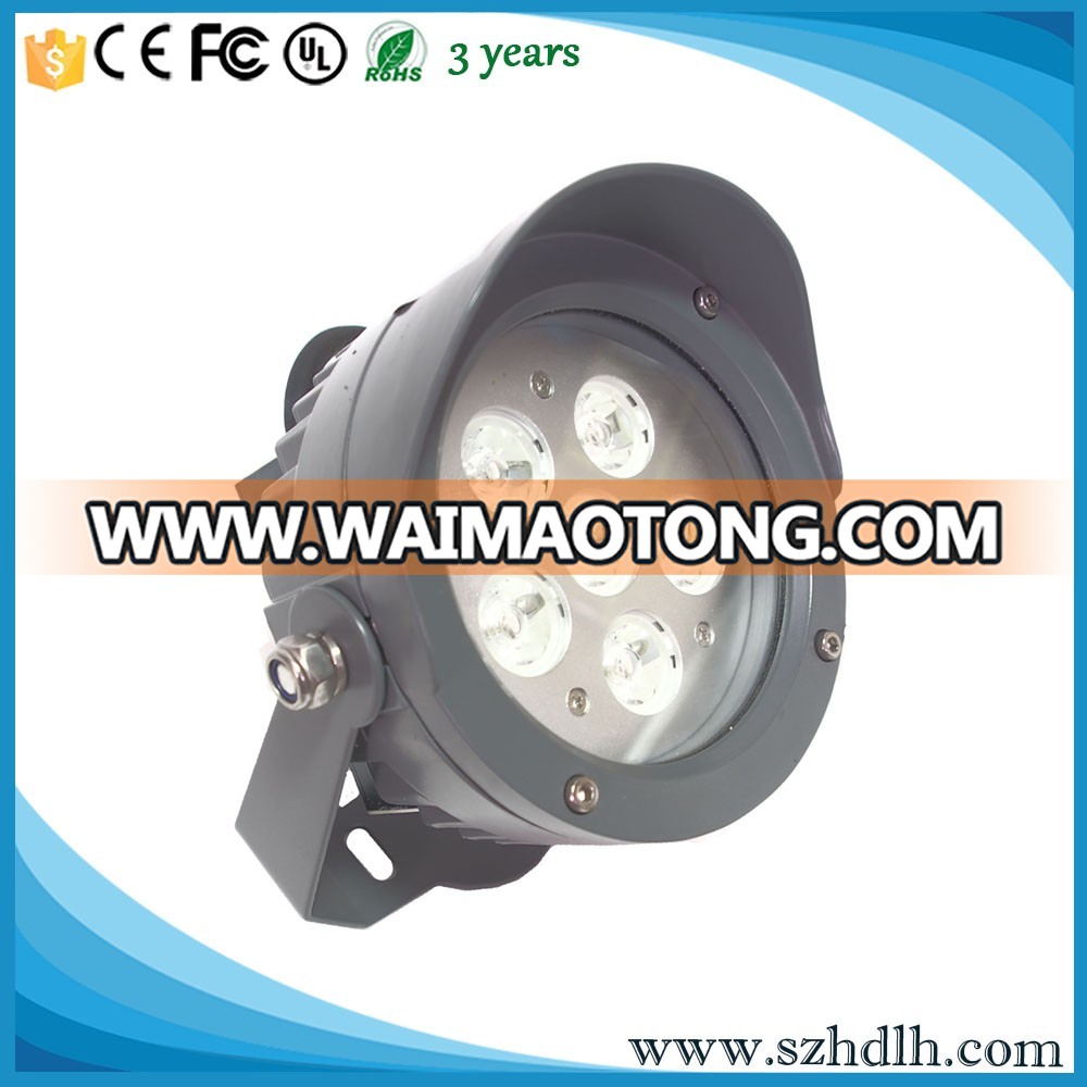 3 year warranty 6w led project lamp waterproof Led Outdoor Floodlight