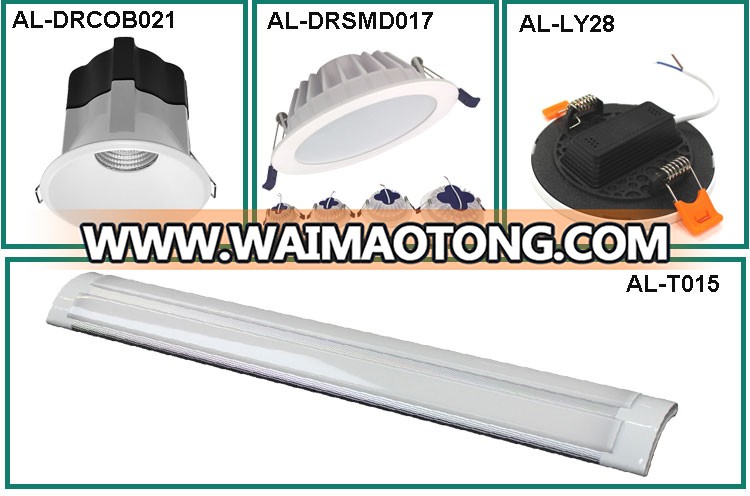 Zho<em></em>ngshan Led Rail Track Light 15w 30w Adjustable Spot linear track light COB