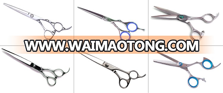 High qualty engraved handle hair scissor wholesale