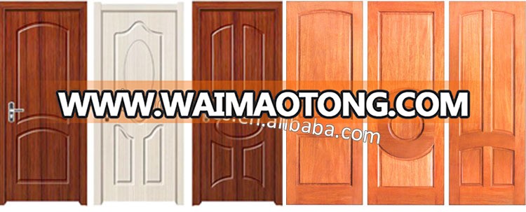 Direct factory solid wooden door malaysia interior wood door wholesale