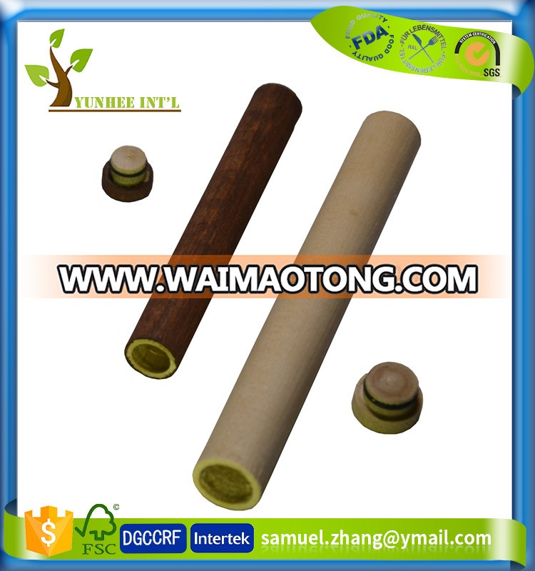 Different Size Shape Disposable Wooden Holder Cigar Filter Cigarillos Mouthpiece Cigarette Tip