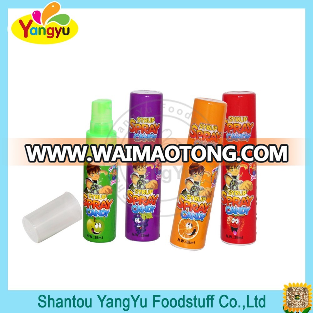 Cartoon Syrup Candy Spray/ Fruit Spray Candy