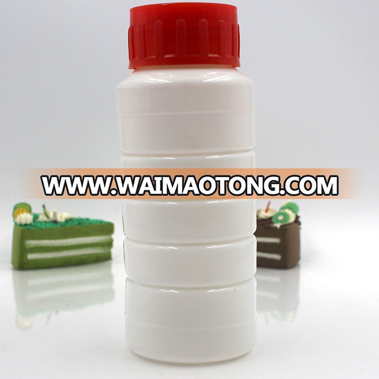 Shenzhen supplier round white spiced salt 300ml PET plastic bottle for food packaging