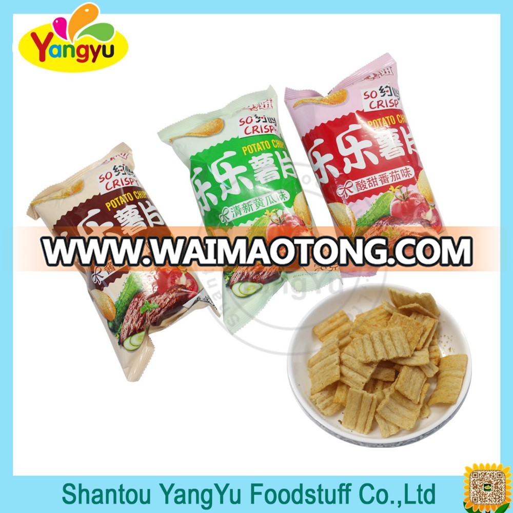 30g delicious potato chips beff green cucumber tomato flavor