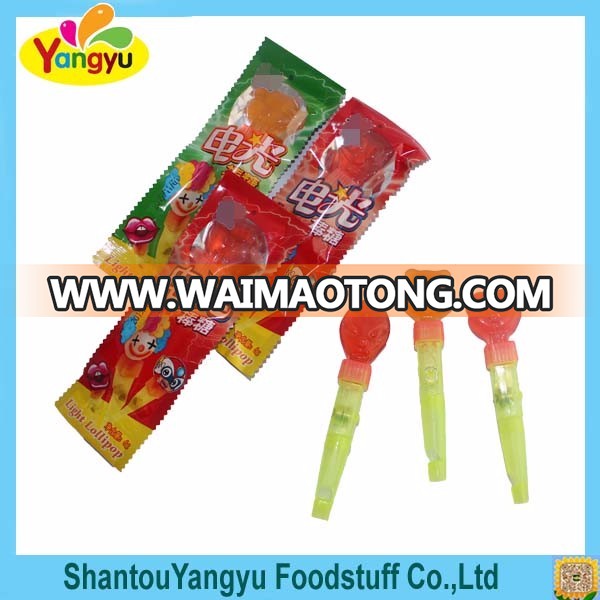 Lighting magic wand sweet cartoon shape lollipop candy