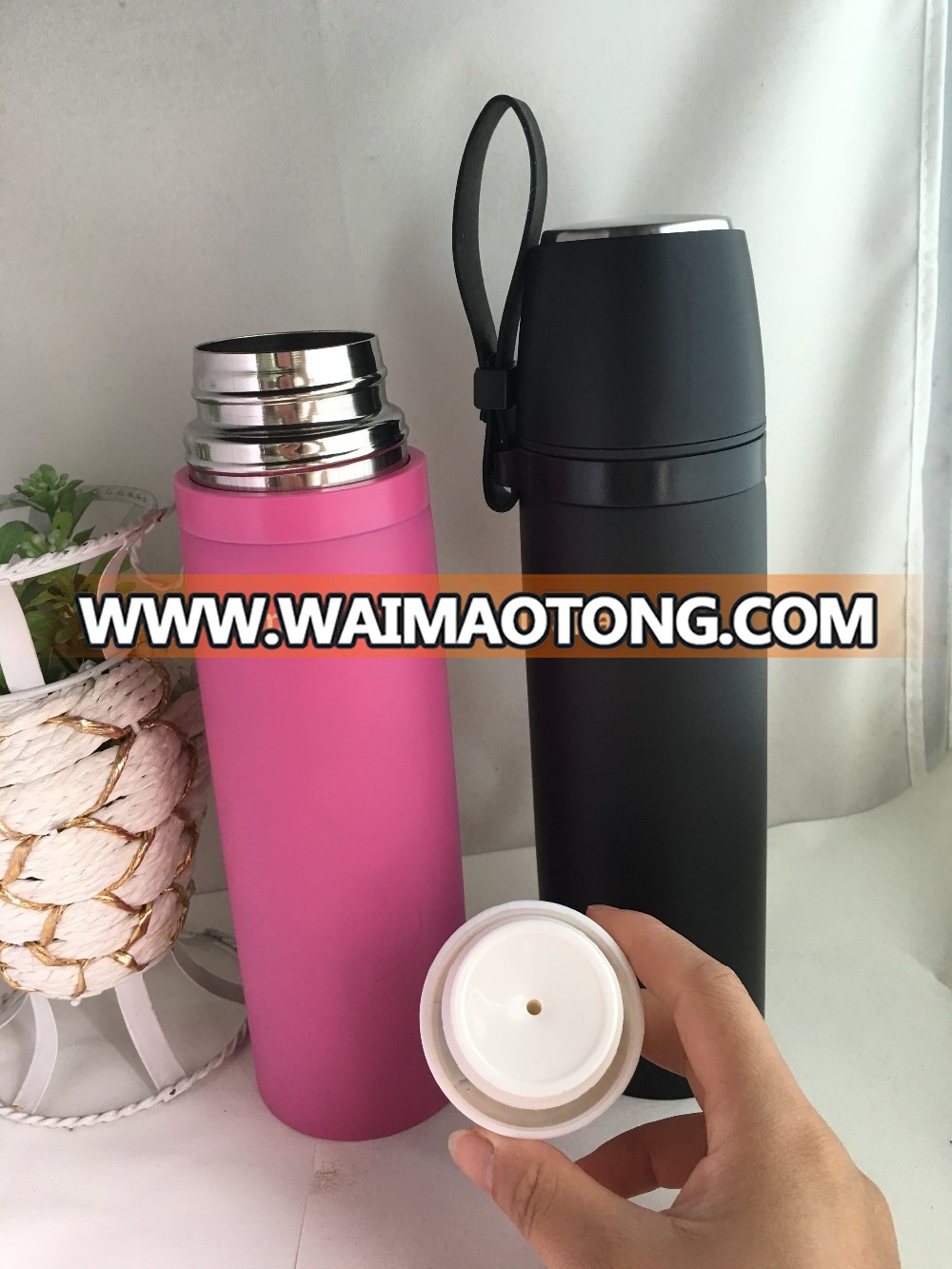 Promotion 2016 new fashion stainless steel high grade vacuum flask