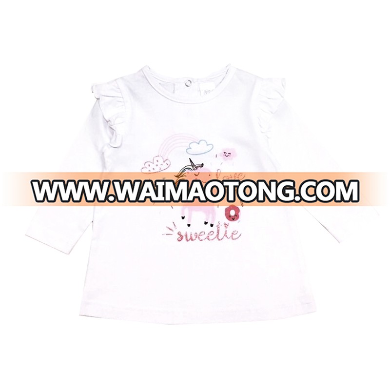 3-24M Sweetie Girl Shirts Cotton Top Wear