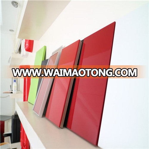 Decorative Colorful High Glossy PMMA/ABS Sheet of Kitchen Cabinet Door