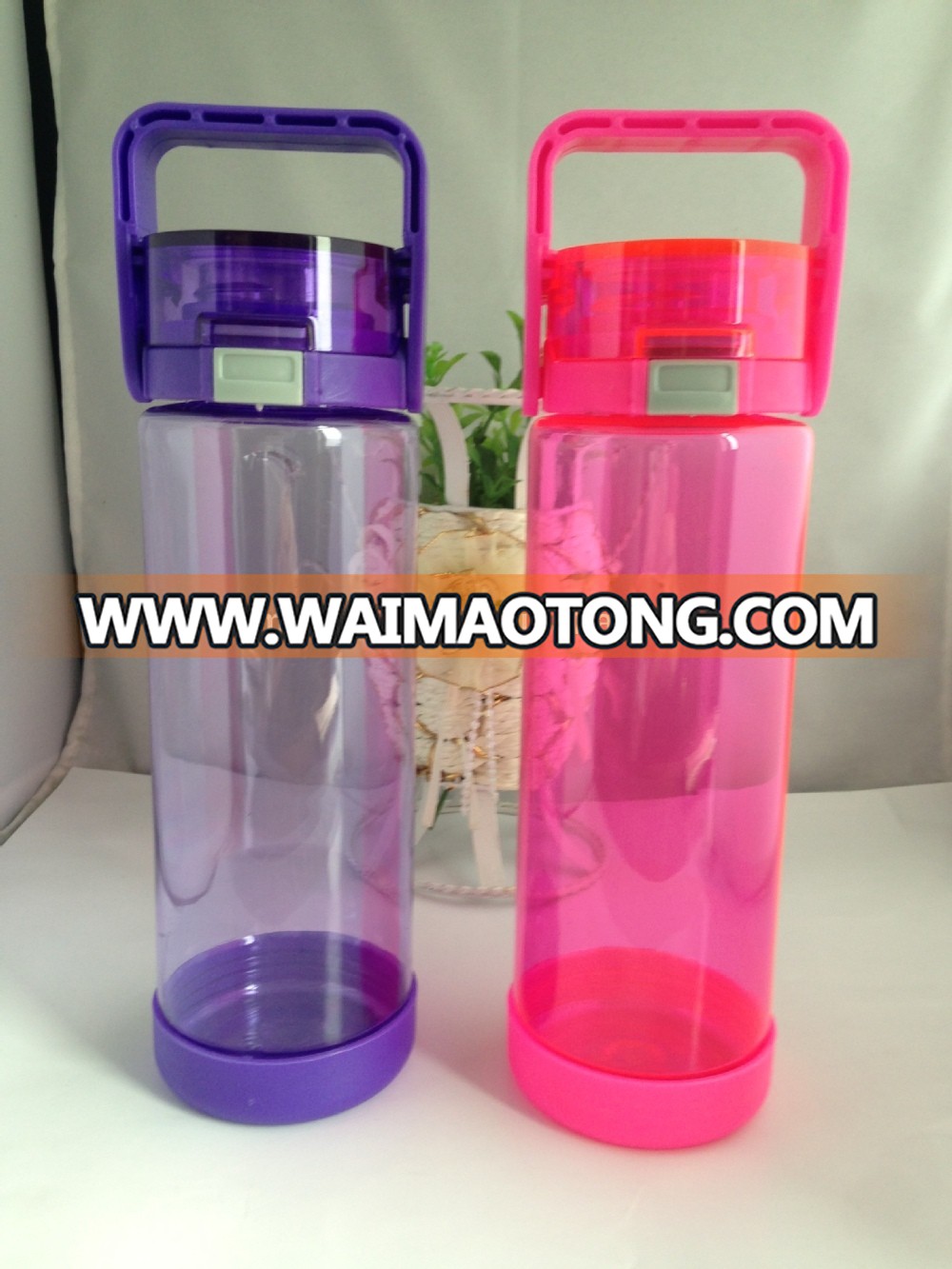 Manufacturer supply shaker plastic water bottle for juice and water,juice bottle water bottle