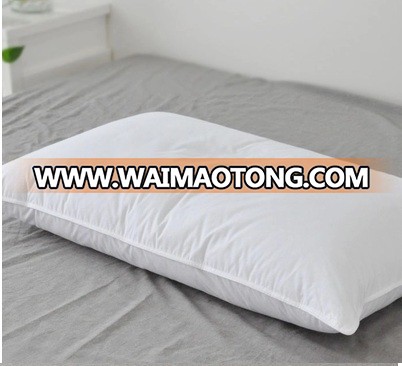 wholesale white color cheap goose down pillows Cheap soft duck/goose feather pillow for bed