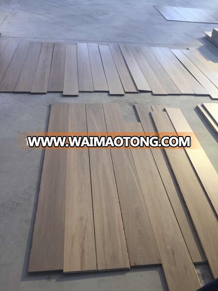 20/6mm thick unfinished engineered white oak wood flooring