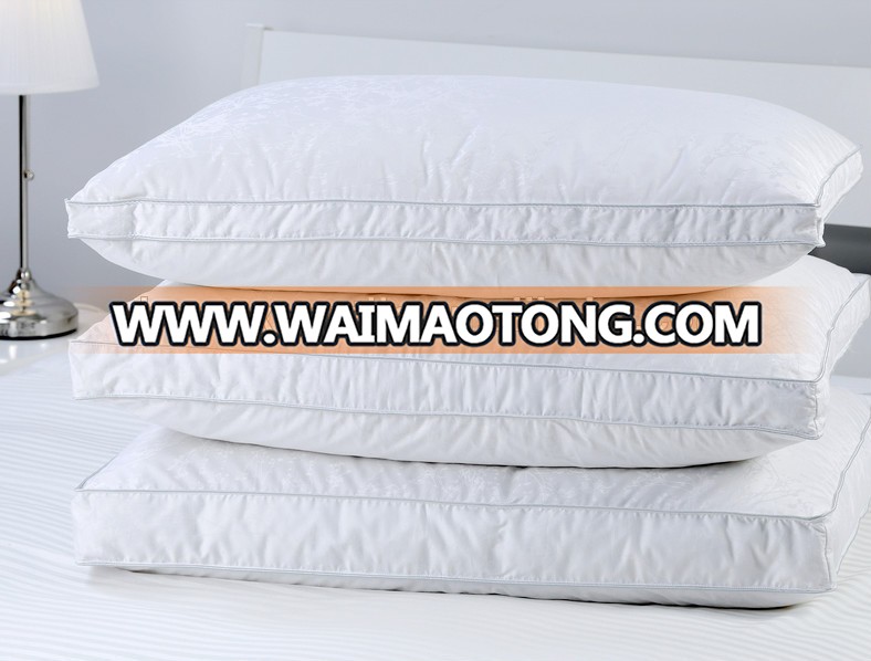 Cheap wholesale white goose down hospital pillow