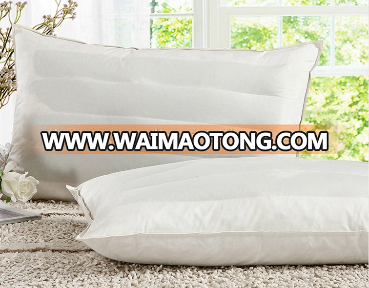 Cheap wholesale white goose down hospital pillow