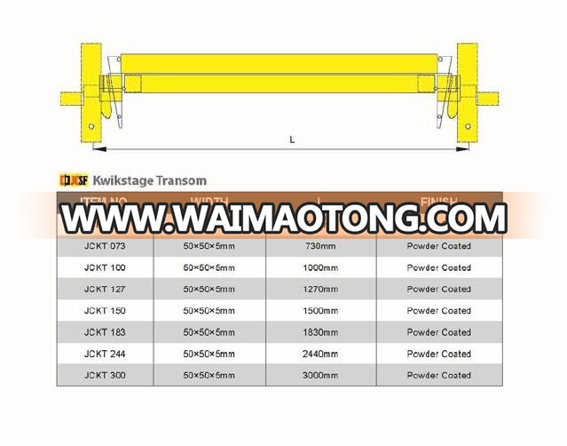 Kwikstage Scaffolding System Compo<em></em>nents Side Bracket Hop up Brackets System