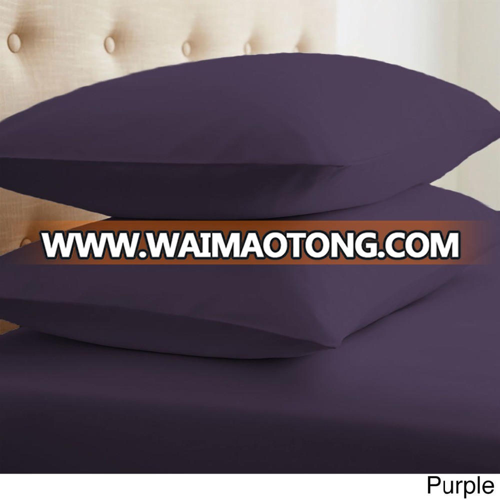 velour Microfiber Pillowcases Microfiber Pillow Shams envelop style