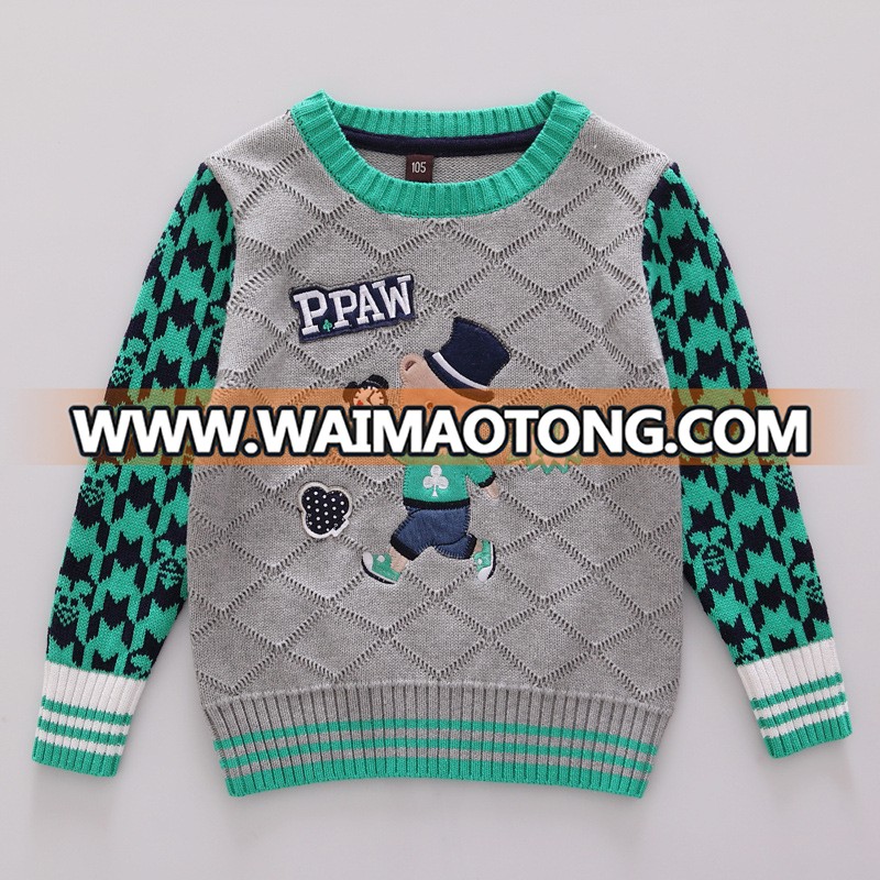 o<em></em>nline shopping india embroidery boy Bear designs sweaters kids designer fashion fall 2017