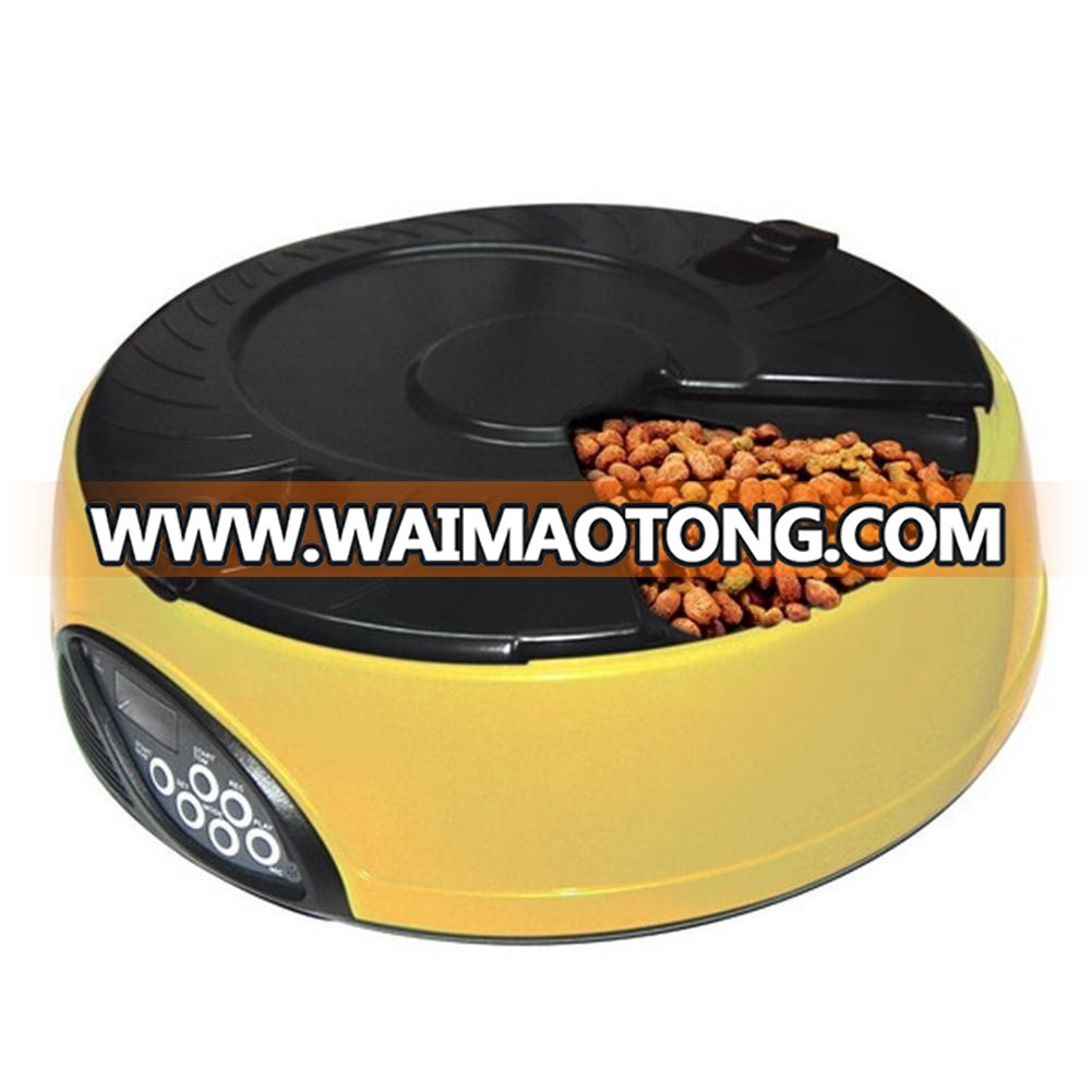 High Quality Colorful Pet Dog Automatic Smart Bowl Feeder, Durable Cat Programmable Feeder