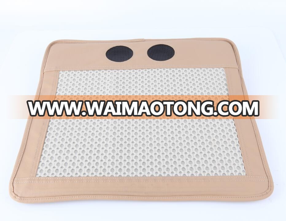 Comfortable Summer Fan Cooled Bamboo Car Seat Cushion