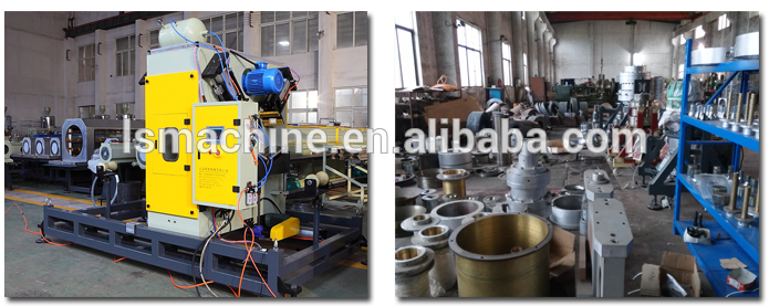 Pipe making machinery hdpe pipe production line