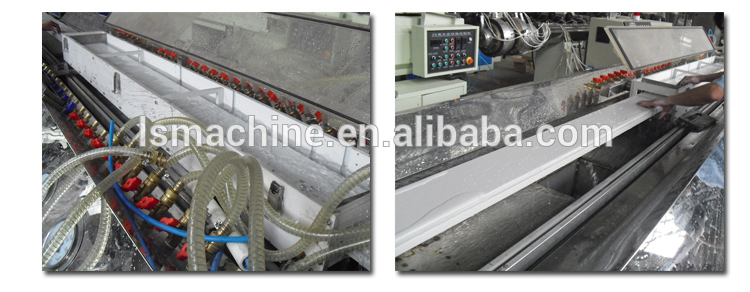 PVC profiles production line for window make or door