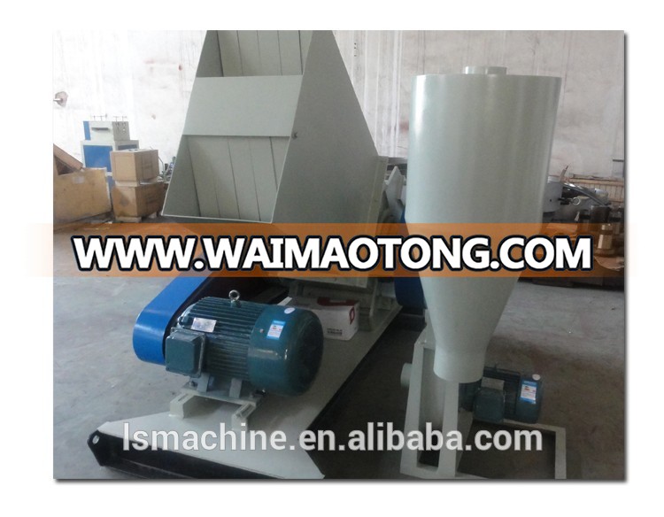 PVC and PE waste plastic pipe crusher