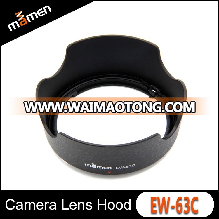 Photographic DSLR Camera Accessories Nice Look Plastic Lens Hood EW-63C For Canon EF-S 18-55mm f/3.5-5.6 IS STM