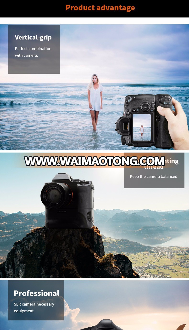 MAMEN New and best product BG-1W for CANON 5D III vertical handle grip battery grip