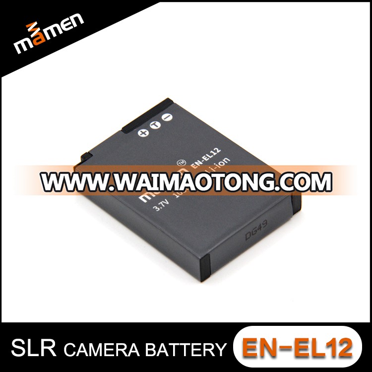 Wholesale Digital Camera Battery EN-EL12 Li-ion Rechargeable Digital Battery 1050mAh 3.7V For Nikon S610 S620 S630 S70 S6000