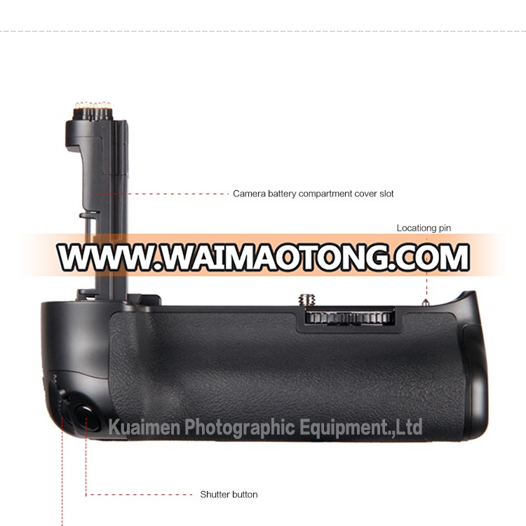 Factory Hot Selling Digital Camera Battery Grip LP-E6 Replacement Handle Battery Grip For Canon EOS 5D MarkIII 5D3 Accessories