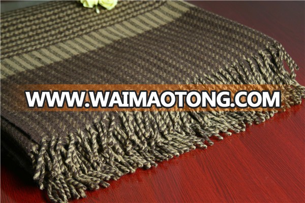 wholesale indian super soft 100% wool blanket