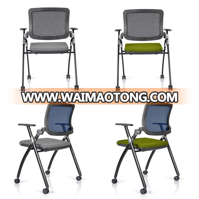 Wholesale Portable Aluminum Student Chair Training Folding Chair with BIFMA Certificate