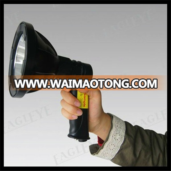 rechargeable work light equipment Portable hunting search light hand held LED Rechargeable 10w cree car spotlight