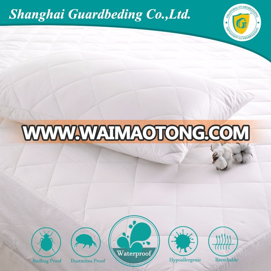 100% Hypoallergenic waterproof mattress pad